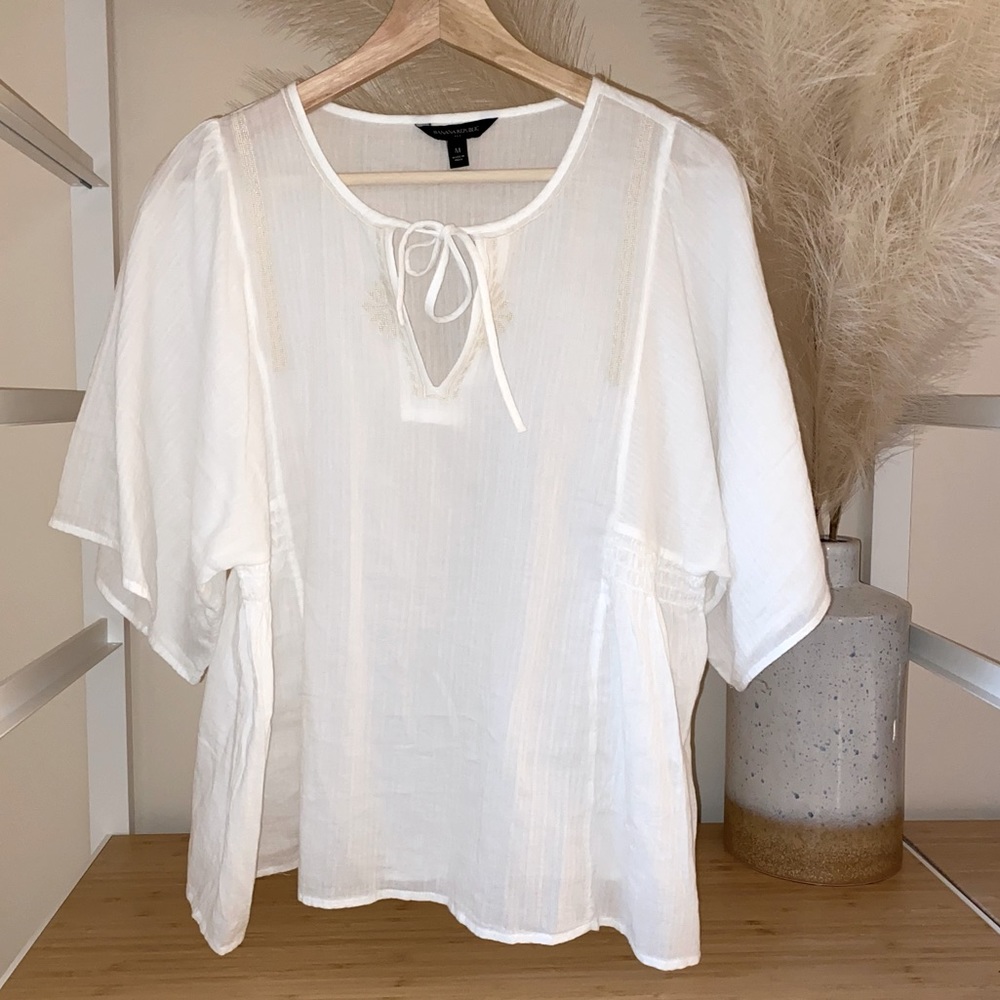 Banana republic boho top